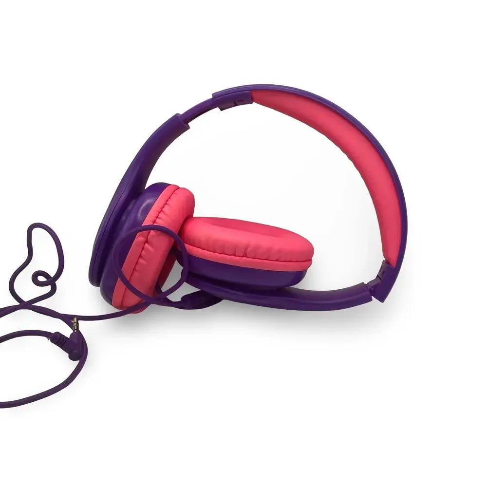 Nivava Gaming Headset with Microphone Purple Pink Stereo Surround Sound PC Xbox